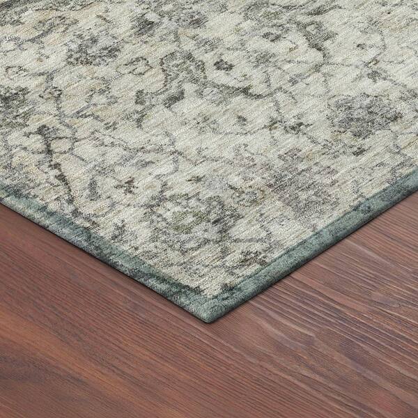 Chantille Machine Washable Indoor/Outdoor Abstract ACN2359 Beige 8 ft. x 10 ft. Area Rug