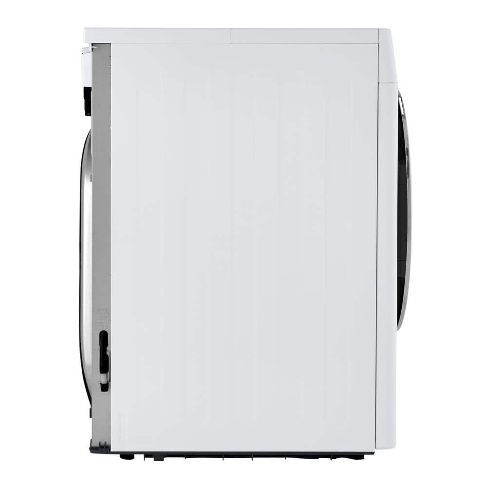 4.2 Cu.ft. White Smart Stackable Front Load Dryer with Steam