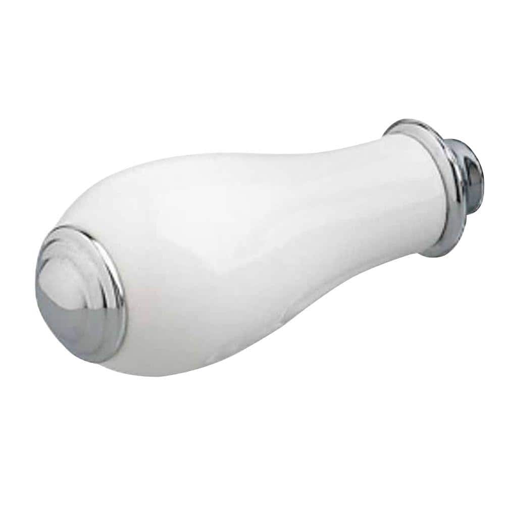 Williamsburg Lever Handle in White and Chrome