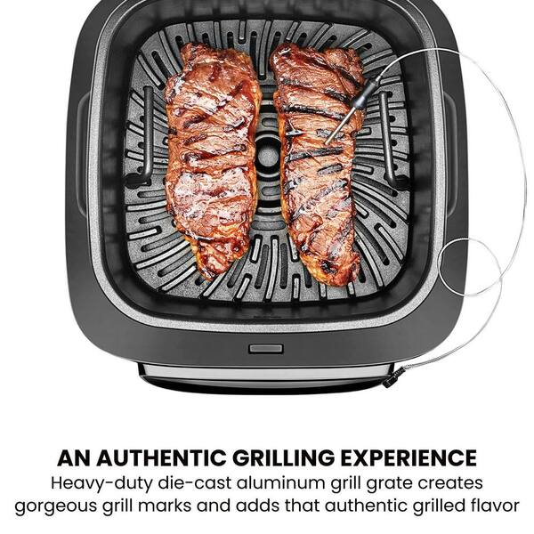This Air-Fryer Grill Insert Makes It Easy to Barbecue Indoors