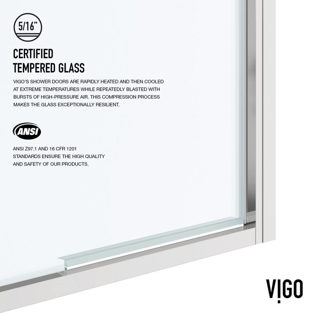 Astoria 30" x 76" Chrome Framed Pivot Shower Door with Clear Glass