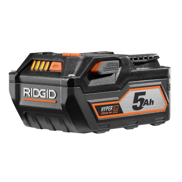 RIDGID 18-Volt 5.0 Ah Lithium-Ion Battery Pack