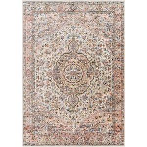 Stuart Red 9 ft. x 12 ft. Traditional Indoor Area Rug