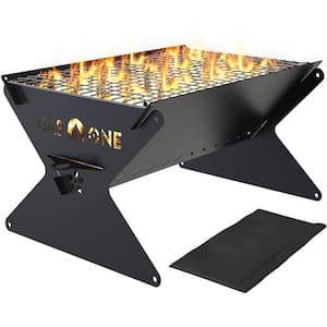 家具 hotspot notebook portable grill Fire Sense HotSpot Notebook Portable Charcoal Grill in Black 60508