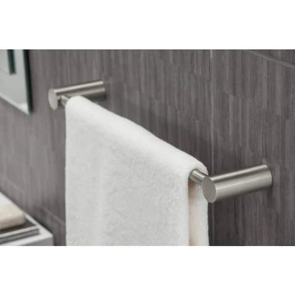 Align 24 in. Towel Bar in Brushed Nickel