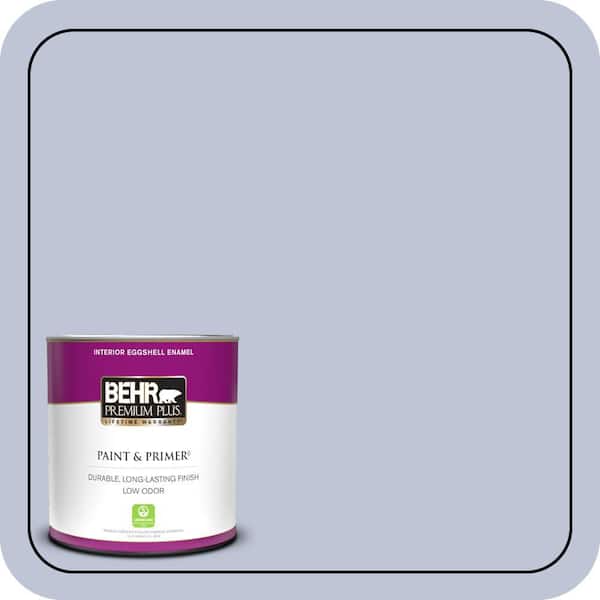 BEHR PREMIUM PLUS 1 qt. #HDC-CT-15A Himalayan Poppy Eggshell Enamel Low Odor Interior Paint & Primer