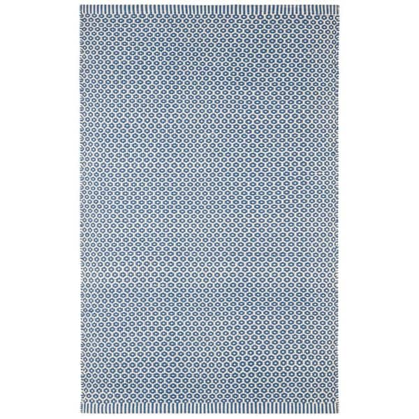 Finn Handwoven Denim 3 ft. x 8 ft. Outdoor Runner Rug