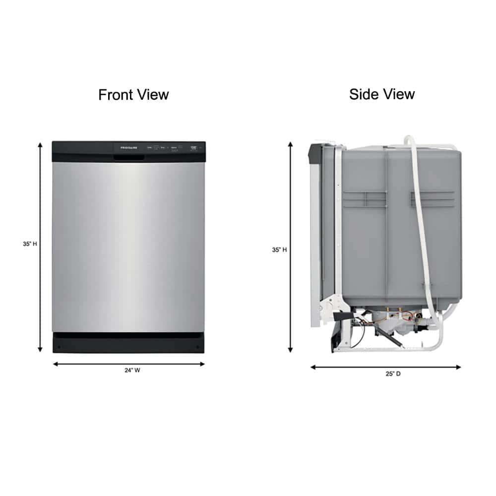 Frigidaire 24" Stainless Steel Energy Star Dishwasher