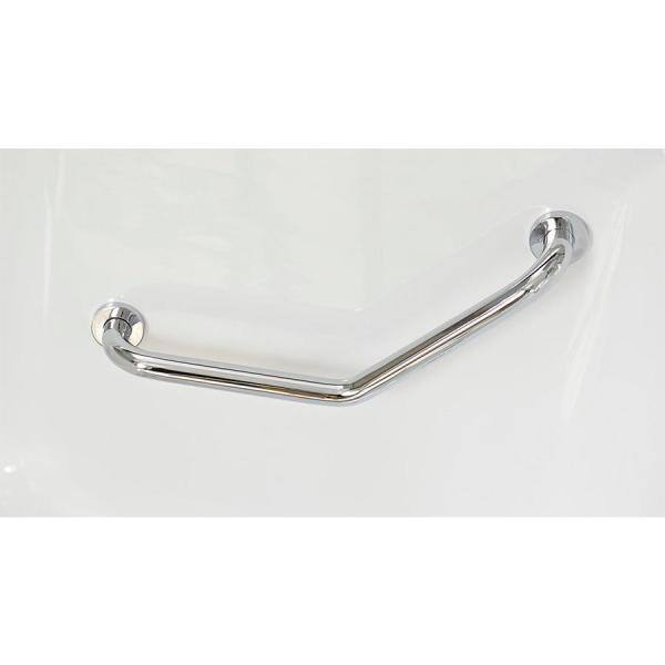 52'' x 32'' White Fiberglass Walk-in Whirlpool Bathtub