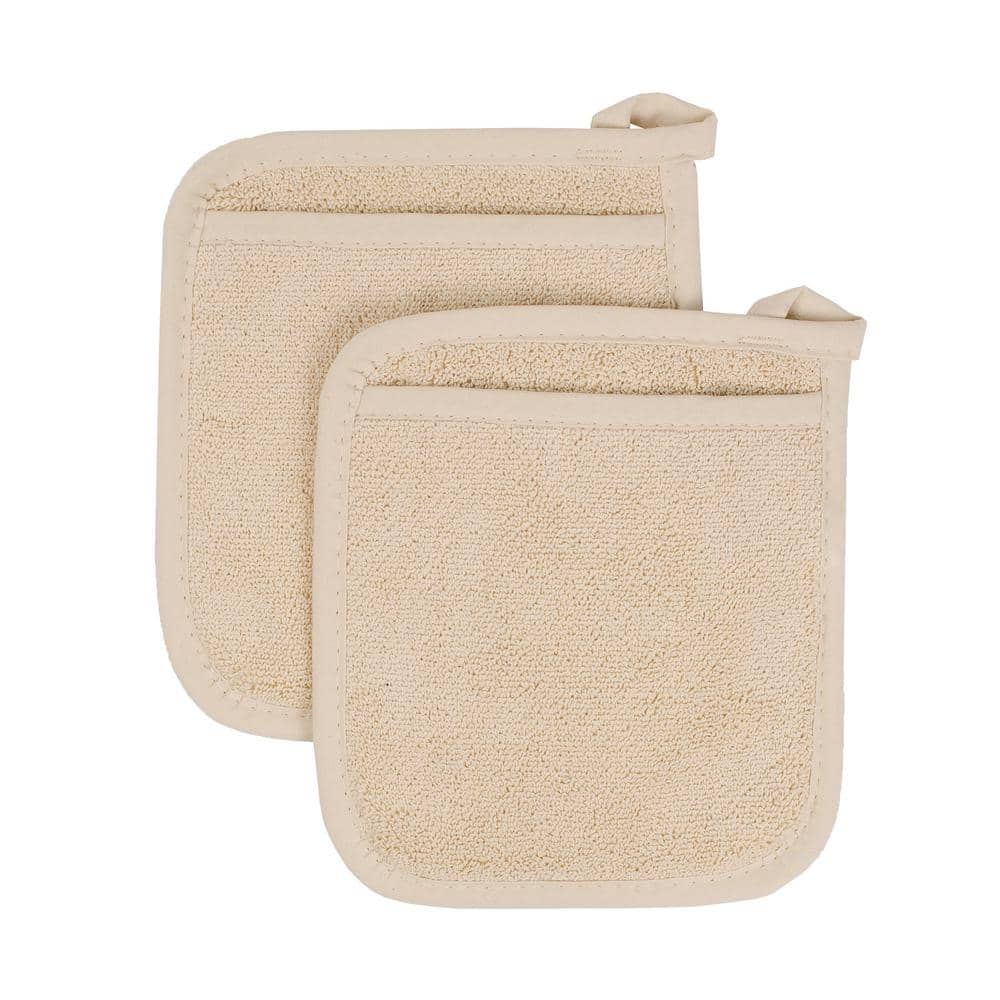 RITZ Latte Tan Royale Terry Cotton Pocket Mitt (2-Pack) 040085 - The ...