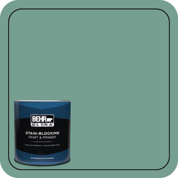 BEHR ULTRA 1 qt. #M430-5 Regal View Satin Enamel Exterior Paint & Primer