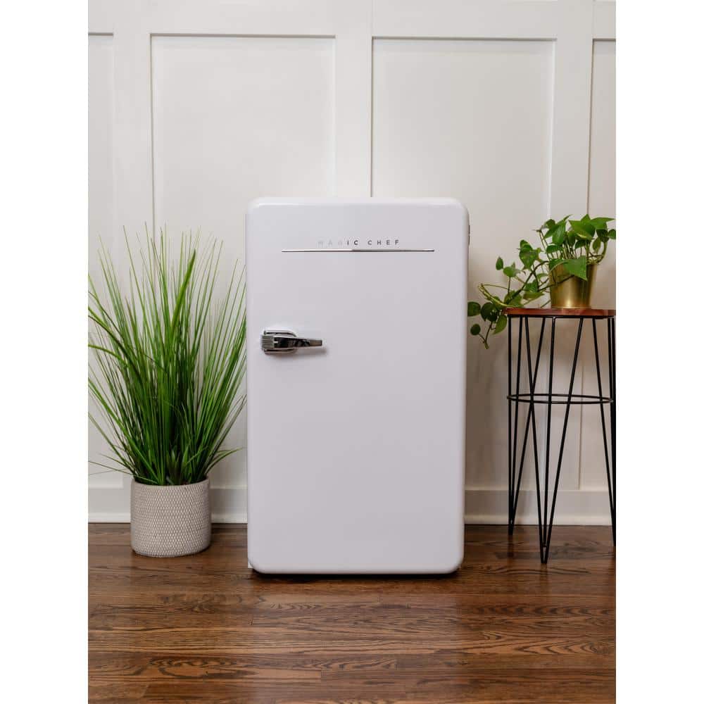 Compact Gray and Black Portable Car Refrigerator with Smart Features