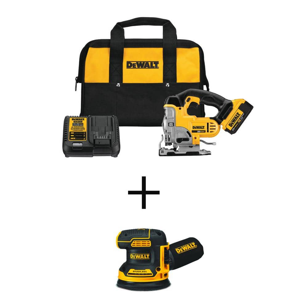 Dewalt 20v max jig clearance saw kit dcs331m1