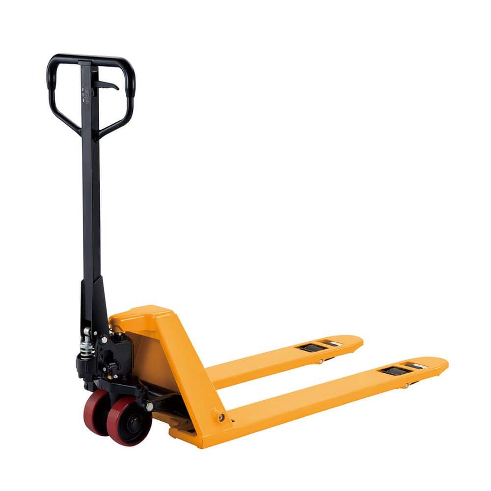 1.4 in. Low-Profile Manual Pallet Jack 2,200 lbs. Hand Pallet Truck with Entry and Exist Roller and 48 x 27 in. Fork price history on PriceWatchPro