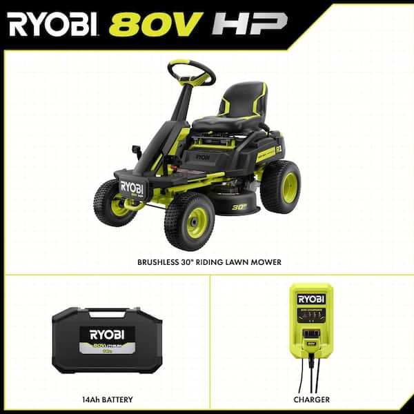 RYOBI R1 80V HP Brushless Lithium Battery Cordless Electric 30 in