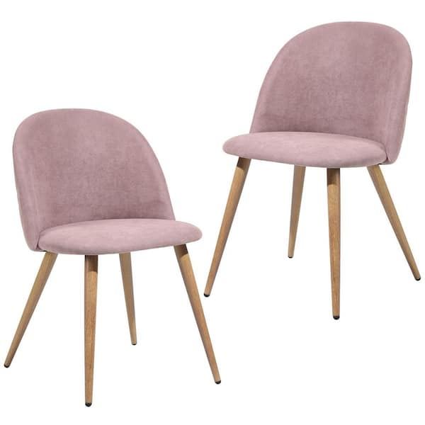light pink dining chair