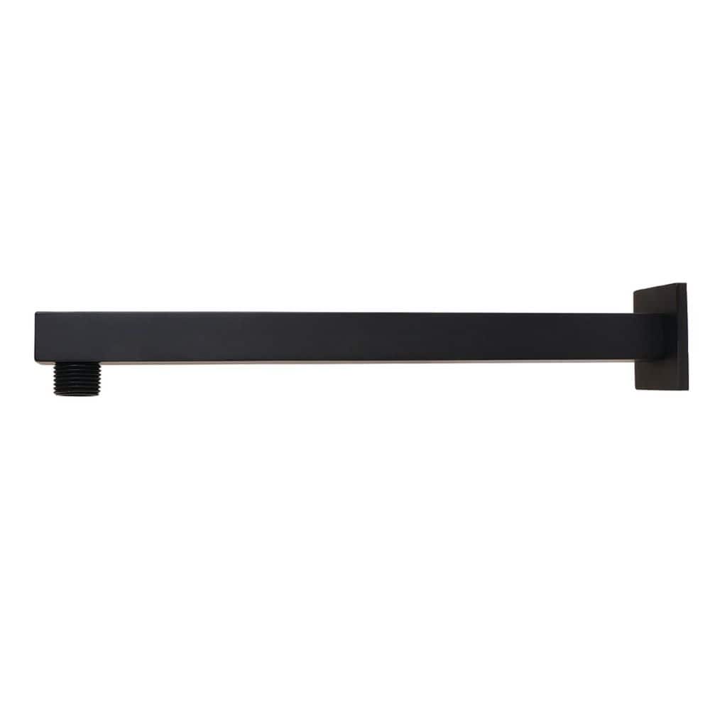 12 in. Shower Arm with Flange in Matte Black price history on PriceWatchPro
