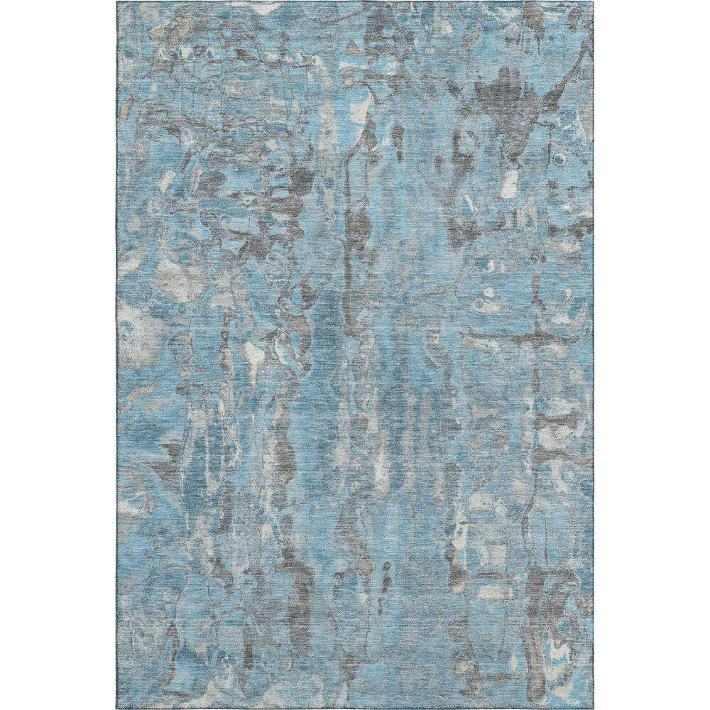 Mayfield Premium Machine Washable Abstract AMF2120 Denim 10 ft. x 14 ft. Area Rug price history on PriceWatchPro