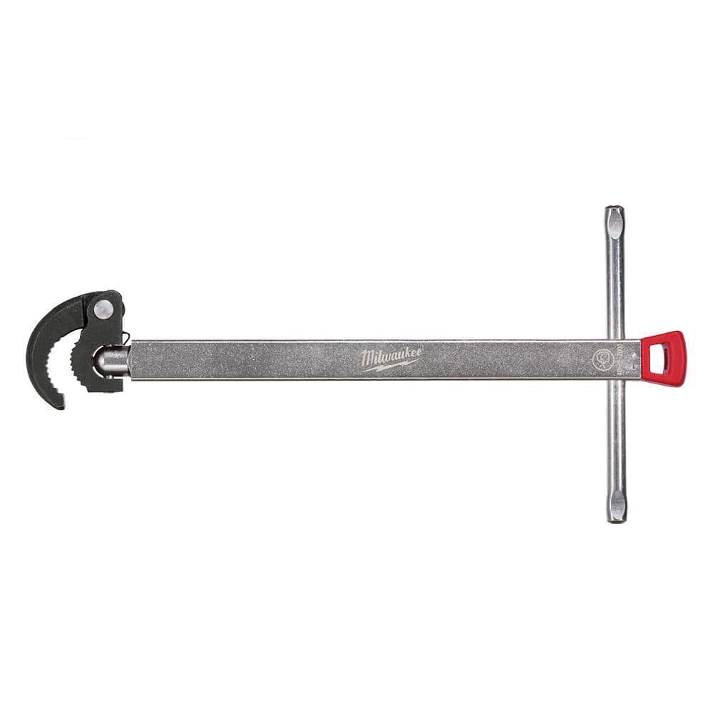 Milwaukee 1.25 in. Basin Wrench 48-22-7001 - The Home Depot