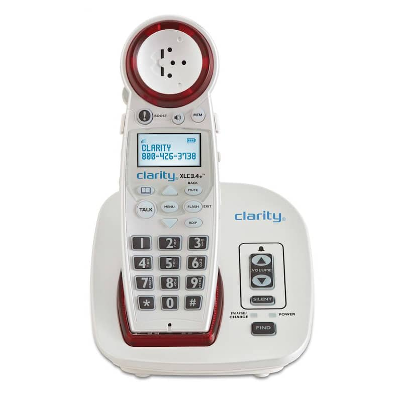 DECT 6.0 Extra-Loud Big-Button Speakerphone with Talking Caller ID