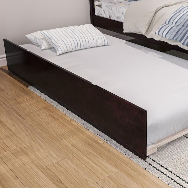 Urban Trundle Espresso Twin Bed