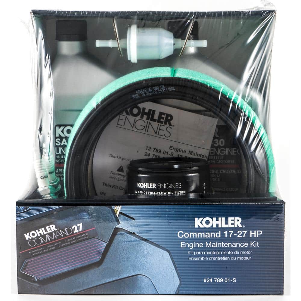 Kohler Maintenance Kit For Command Series Twin-Cylinder Engines  Kh-24-789-01-S - The Home Depot