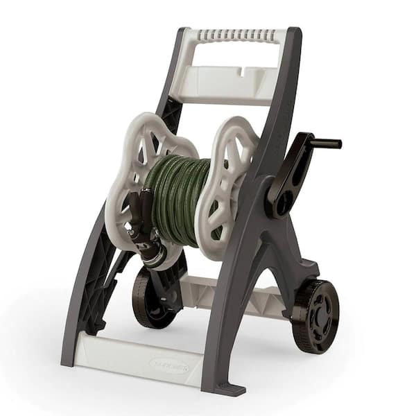 ITOPFOX 175 ft. Gray Hosemobile Hose Reel Cart