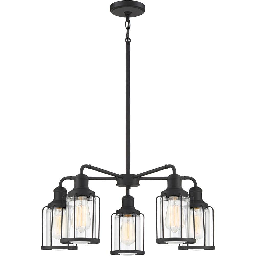 Ludlow 5-Light Earth Black Chandelier price history on PriceWatchPro