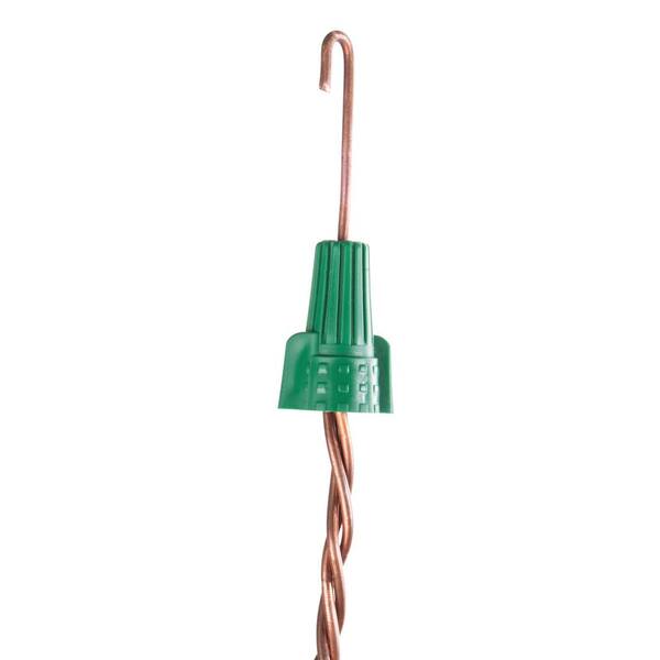 Green  Double Winged Twist Nut Wire Connectors Grounding Ground 500 PACK