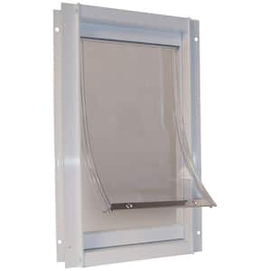 15 in. x 20 in. Extra Large Deluxe Aluminum Frame Dog and Pet Door