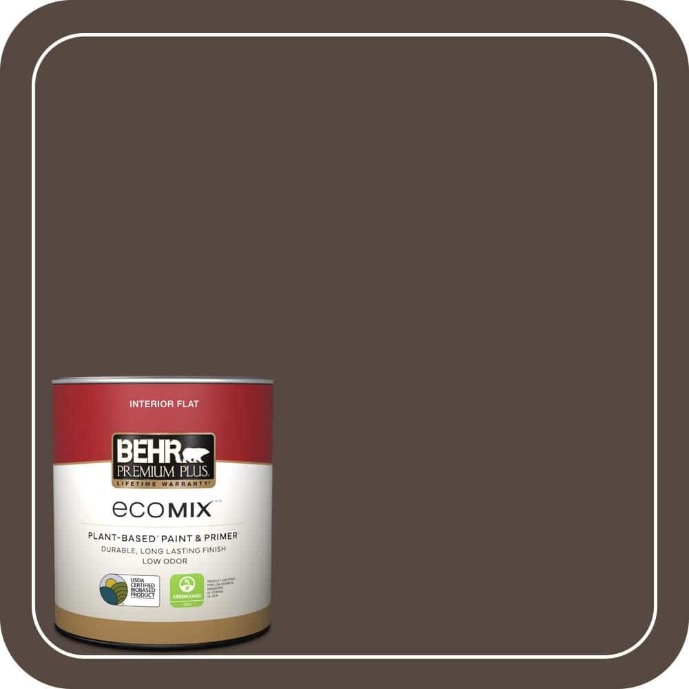 1 qt. #N210-7 Havana Coffee Flat EcoMix Plant-Based Interior Paint & Primer price history on PriceWatchPro
