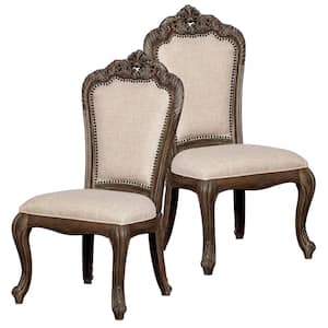 Charmaine in Antique Brush Gray Side Chair