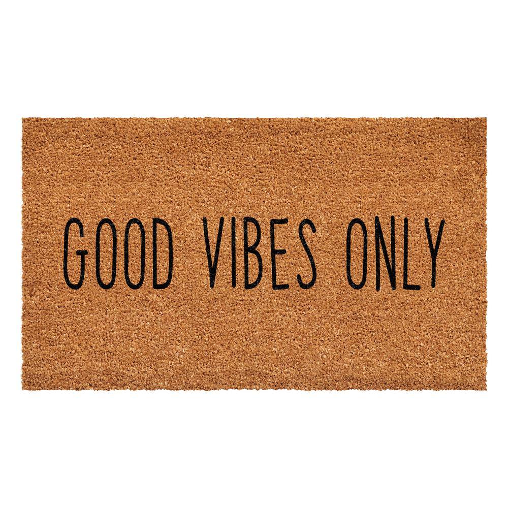 Good Vibes Only 17 in. x 29 in. Door Mat price history on PriceWatchPro