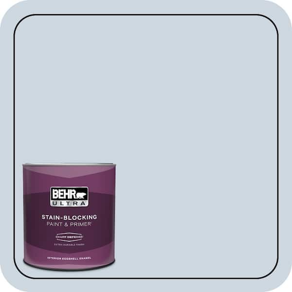 BEHR ULTRA 1 qt. #MQ3-60 Blue Gossamer Extra Durable Eggshell Enamel Interior Paint & Primer