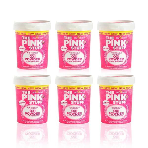 The Pink Stuff 2.2 lbs. OXI Fabric Stain Remover for Colors (6-pack)