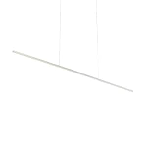 Vega Minor 60 in. 1 Light 42-Watt Brushed Nickel Integrated LED Pendant Light