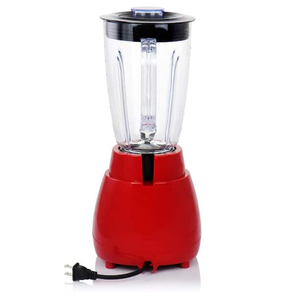 Orange oyster small blender. Total Height 14.75. Works Great