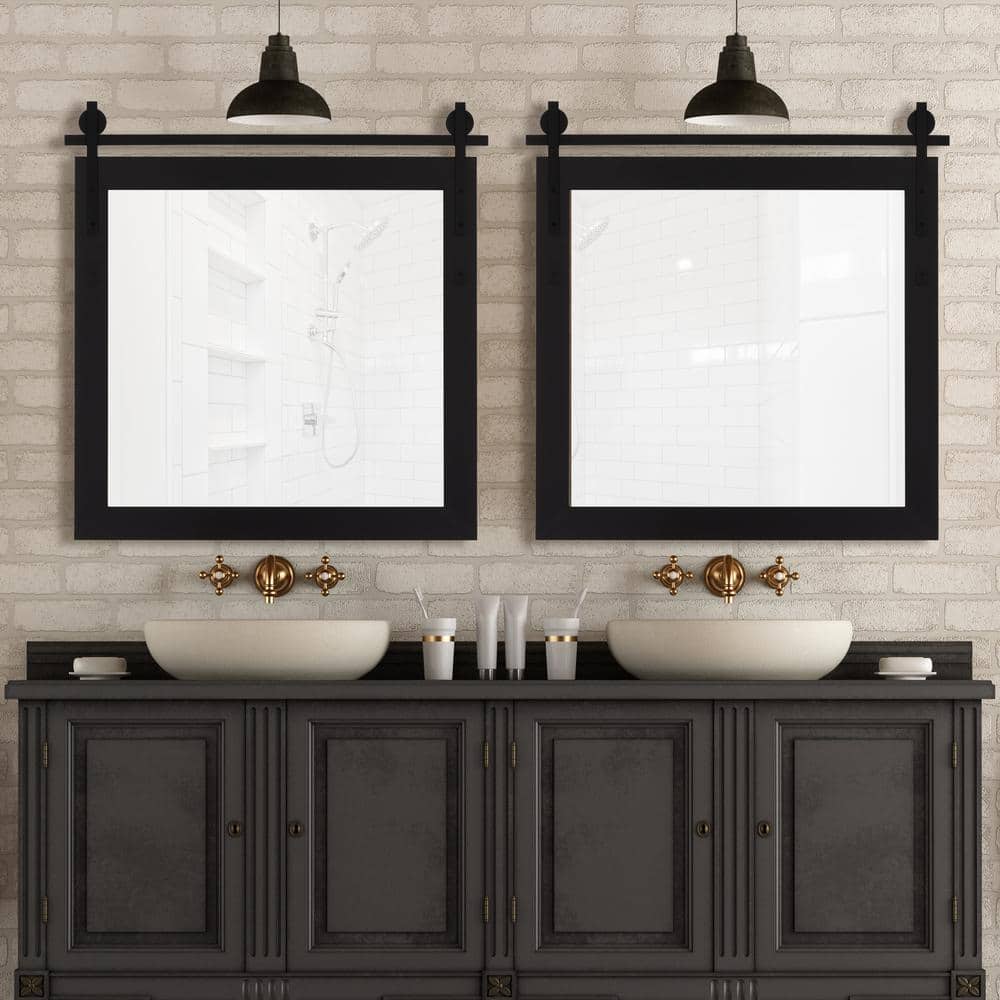 Hitchcock Butterfield Westmont 32 in. W x 32 in. H Farmhouse Rustic ...