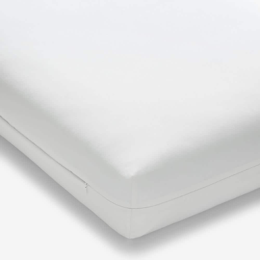 Waterproof Mattress Pad - White, Size Full, Cotton Percale | The Company Store