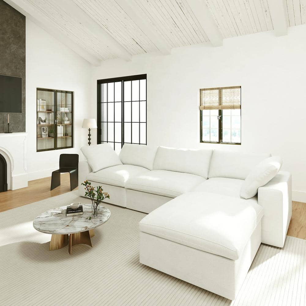 White linen couches for sale hotsell