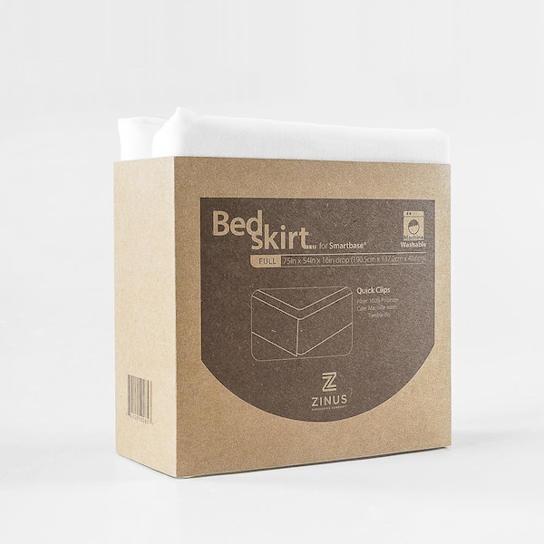 zinus smartbase bedskirt