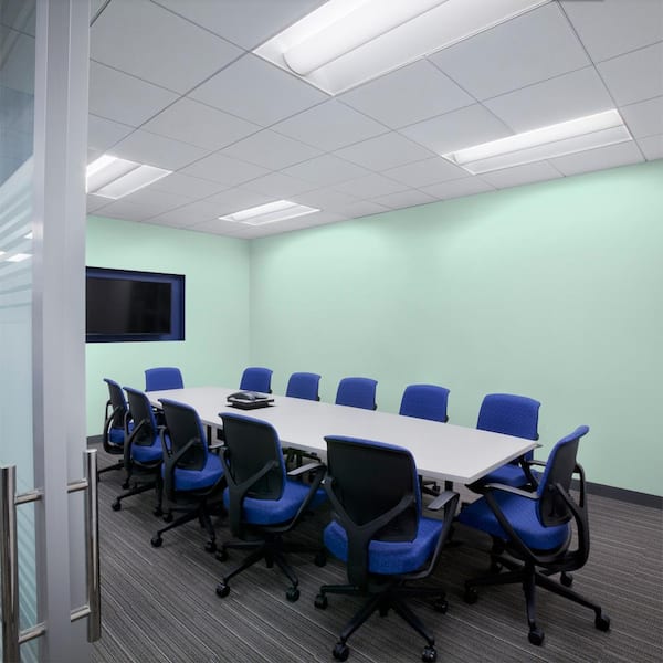 5 gal. #M420-2 Green Aqua Dead Flat Interior Paint