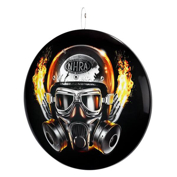 American Art Decor Dome Shaped Metal Wall Art Sign-Room Decor for Bar ...