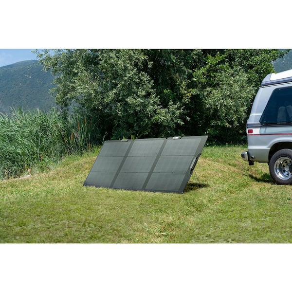 EcoFlow Solar Generator DELTA 2 Max with 2PCS TOPCon 160W Solar Panel,  2400W Output, 2048Wh LFP Power Station for Home Backup D2M+2NG160 - The  Home Depot