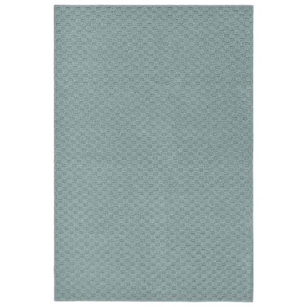 Garland Rug Town Square Sea Foam 4 ft. x 6 ft. Geometric Area Rug