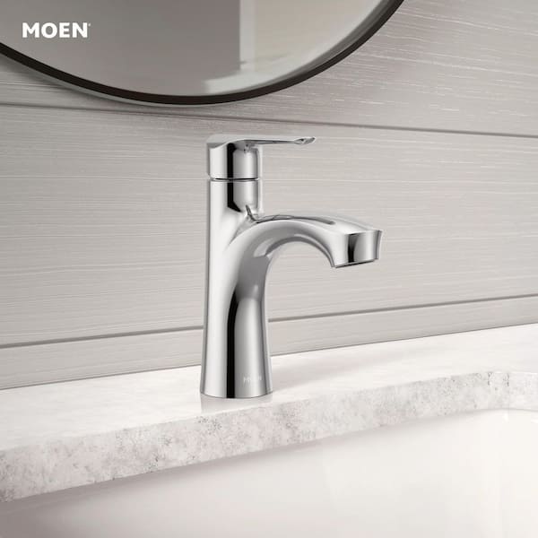 Findlay Single-Handle Single-Hole Bathroom Faucet in Chrome