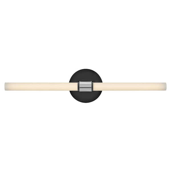 LARK Kai 18.00-Watt Integrated Led Black Integrated Led Bath Light