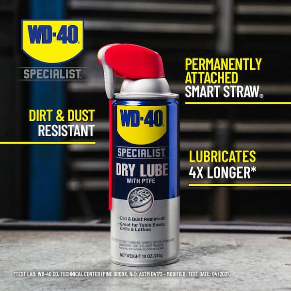 WD-40 Specialist Water Resistant Silicone Lubricant Spray, 11 Ounces (2 Pack)