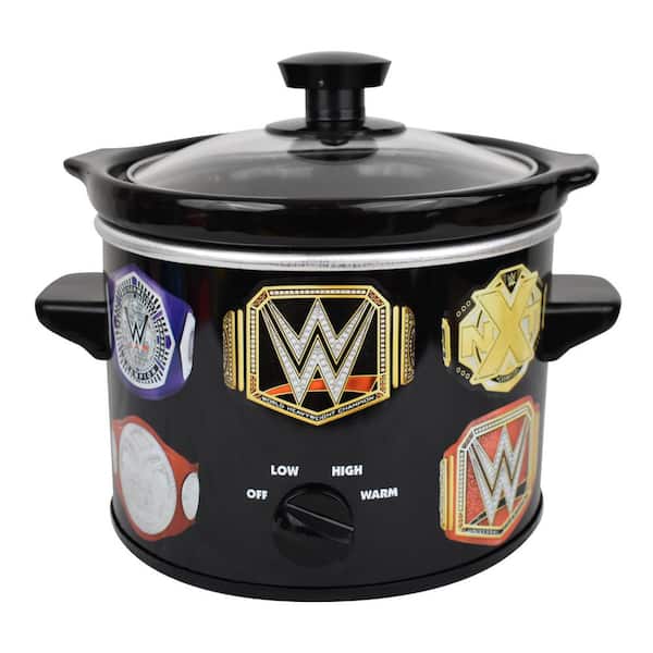 WWE 2 Quart Slow Cooker SC2-WWE-CHB, Color: Black - JCPenney