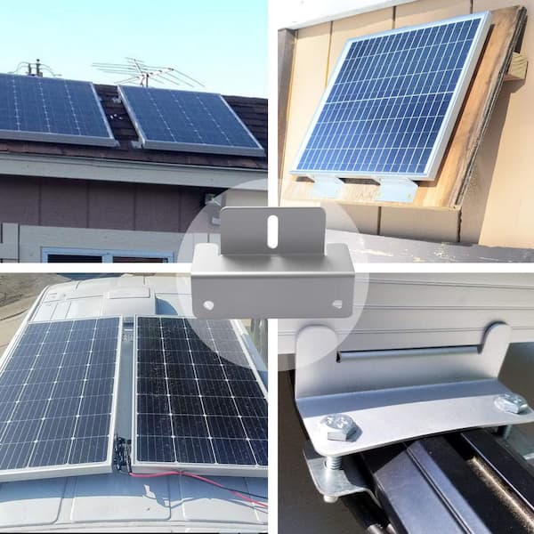 【送料無料/即納】 Solar Vrbgify Panel Panels Roof for Kit Bracket Z Mounting MaintenanceSupplies